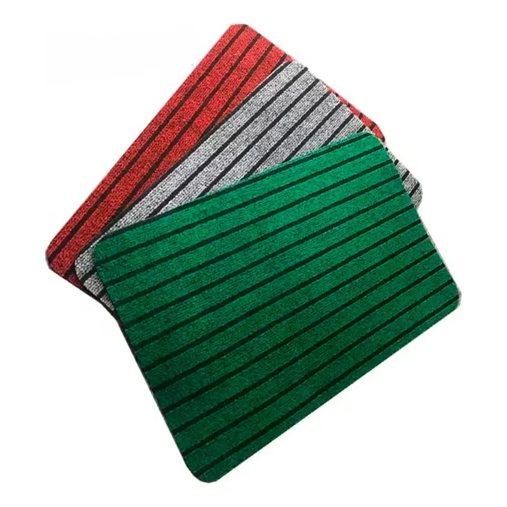 Alfombra Rectangular Antideslizante Diseño Rayas 58 X 38cm — imagen 2 de 2