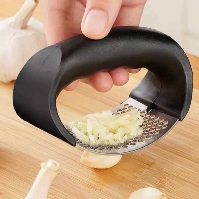 Triturador De Ajo Prensadora De Acero Inoxidable Prensa — miniatura 3