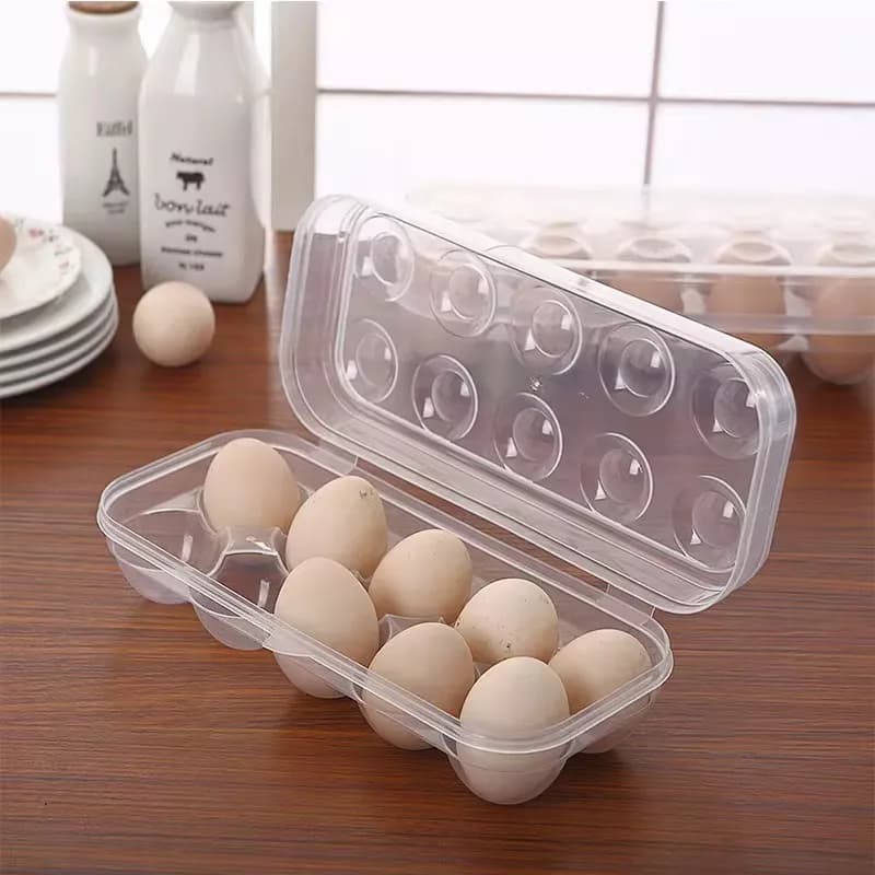 Huevera Organizador De Huevos Para 10 Unidades Plastica — miniatura 2
