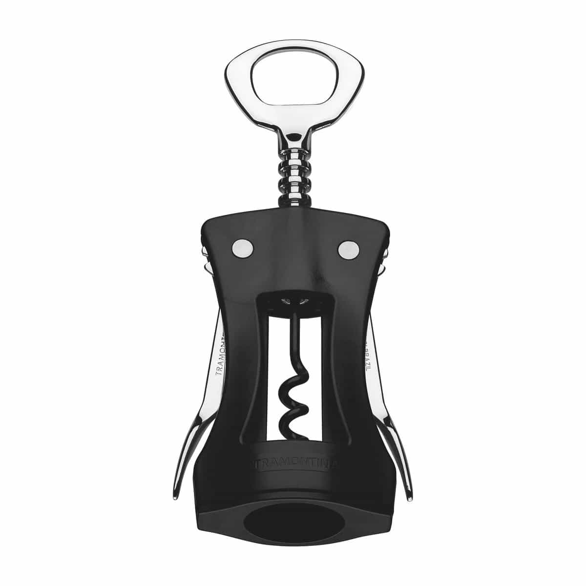 Sacacorchos con abridor Tramontina Harmoniza negro