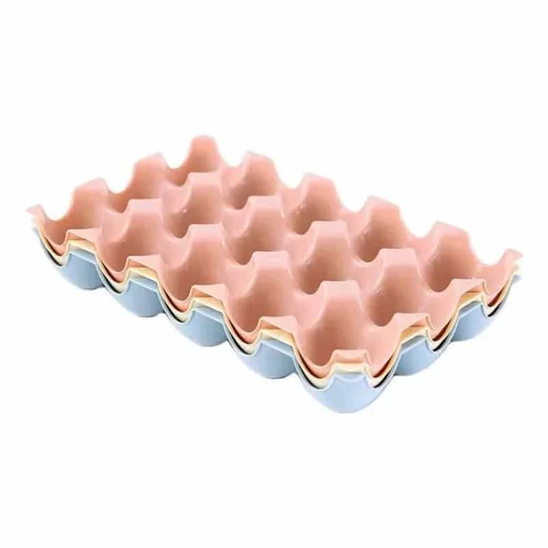 Huevera Organizador De Huevos Para 15 Unidades Plastico