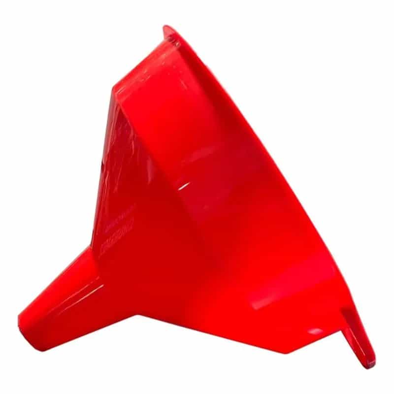 Embudo De Plastico 17,5 X 15 Cm Color Rojo