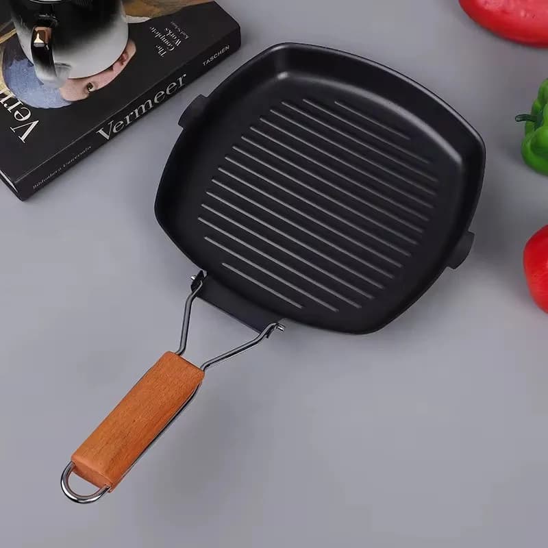 Sarten Bifera Plancha Grill Teflon Antiadherente 28 Cm — imagen 2 de 4