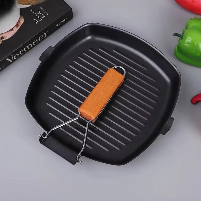 Sarten Bifera Plancha Grill Teflon Antiadherente 28 Cm — imagen 3 de 4