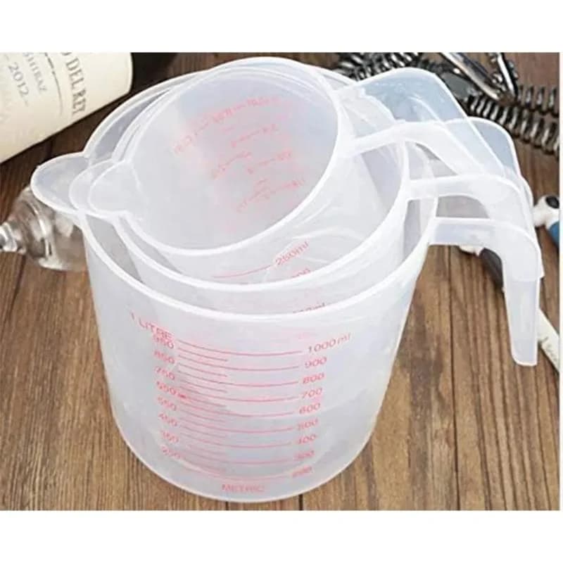 Jarra Medidora De Plastico 1500 Ml Graduada Transparente — miniatura 2
