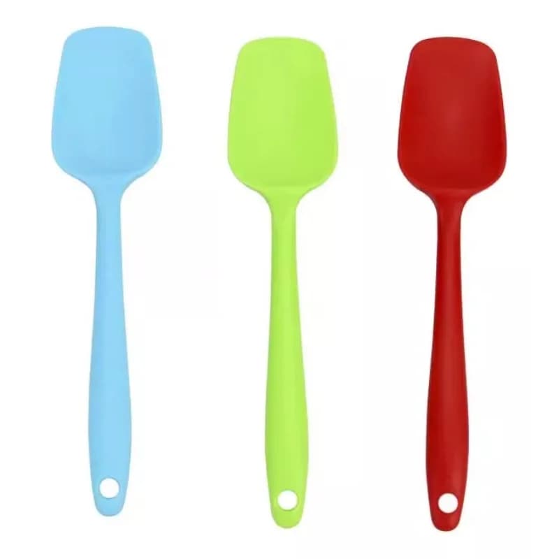 Cuchara Espatula De Silicona 26 Cm Antiadherente Resistente — imagen 4 de 5