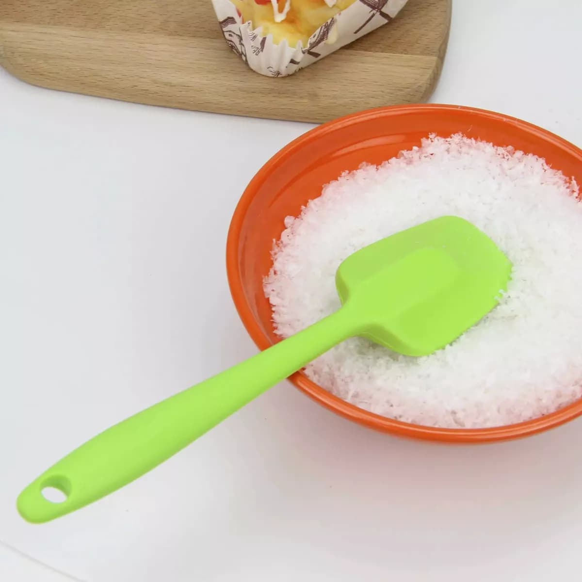 Cuchara Espatula De Silicona 26 Cm Antiadherente Resistente — imagen 5 de 5