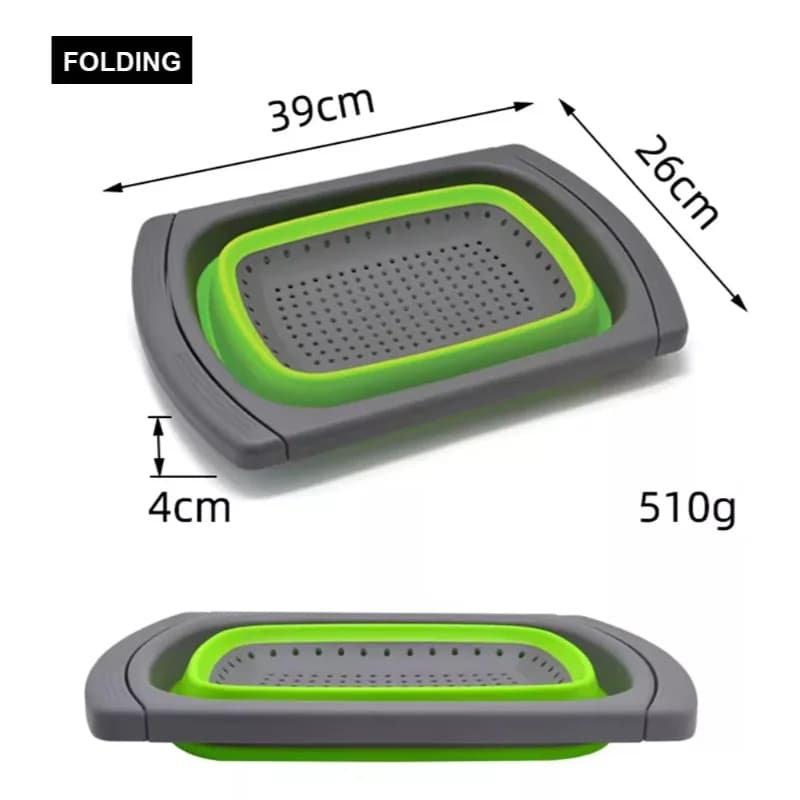 Colador Escurridor Plegable Extensible 61 Cm Rectangular — miniatura 4