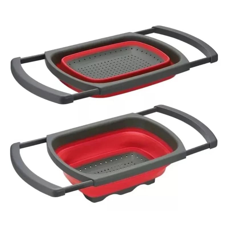 Colador Escurridor Plegable Extensible 61 Cm Rectangular — miniatura 6