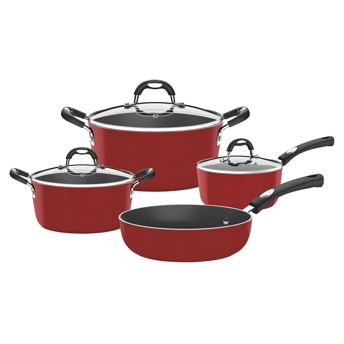 Bateria De Cocina Ollas Tramontina Monaco 4 Piezas Antiadher — imagen 1 de 3