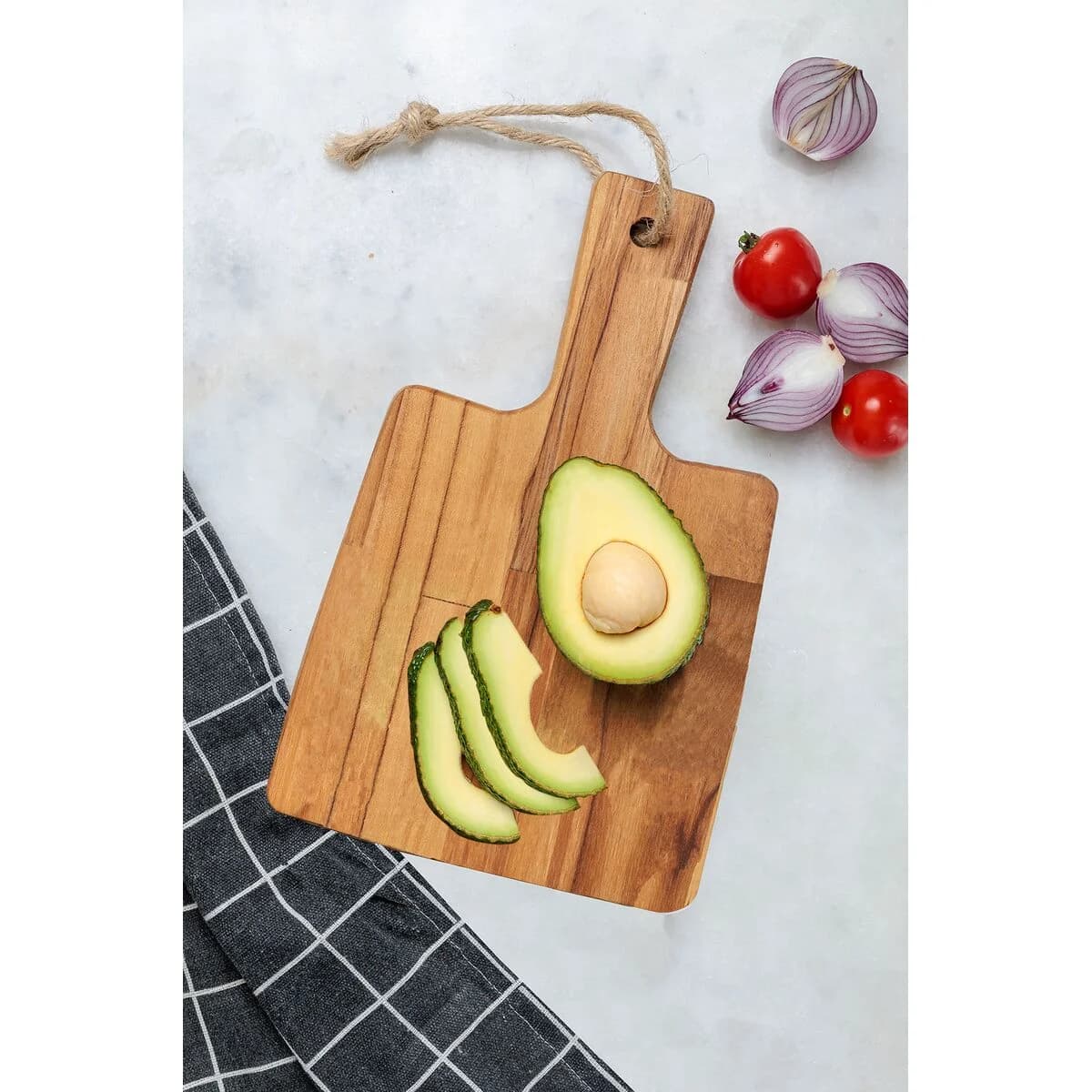 Tabla De Cocina Tramontina Rectangular Madera 28 X 19 Cm — miniatura 3
