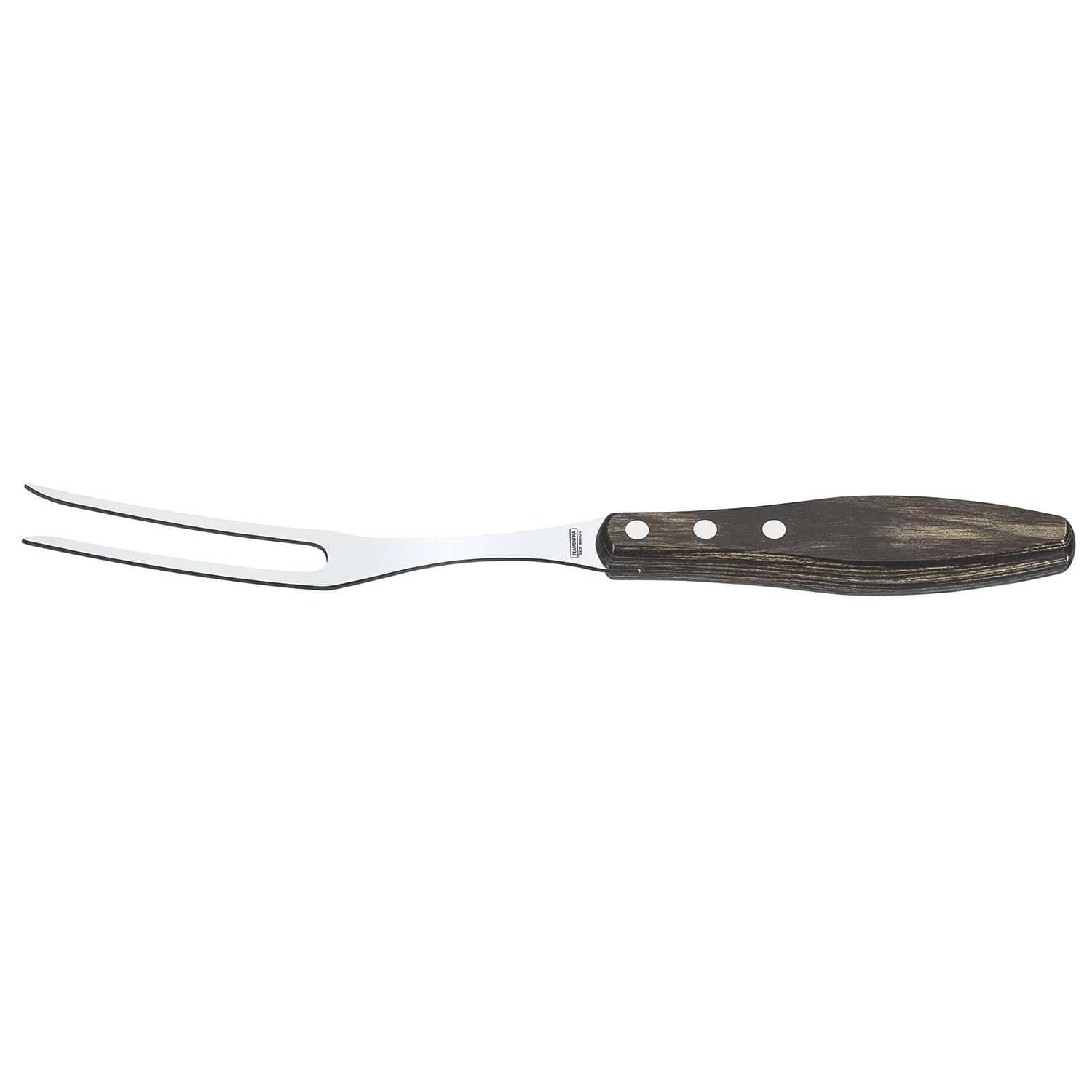 Juego De Asado Tramontina Polywood Acero Inoxidable 3 Piezas — miniatura 3
