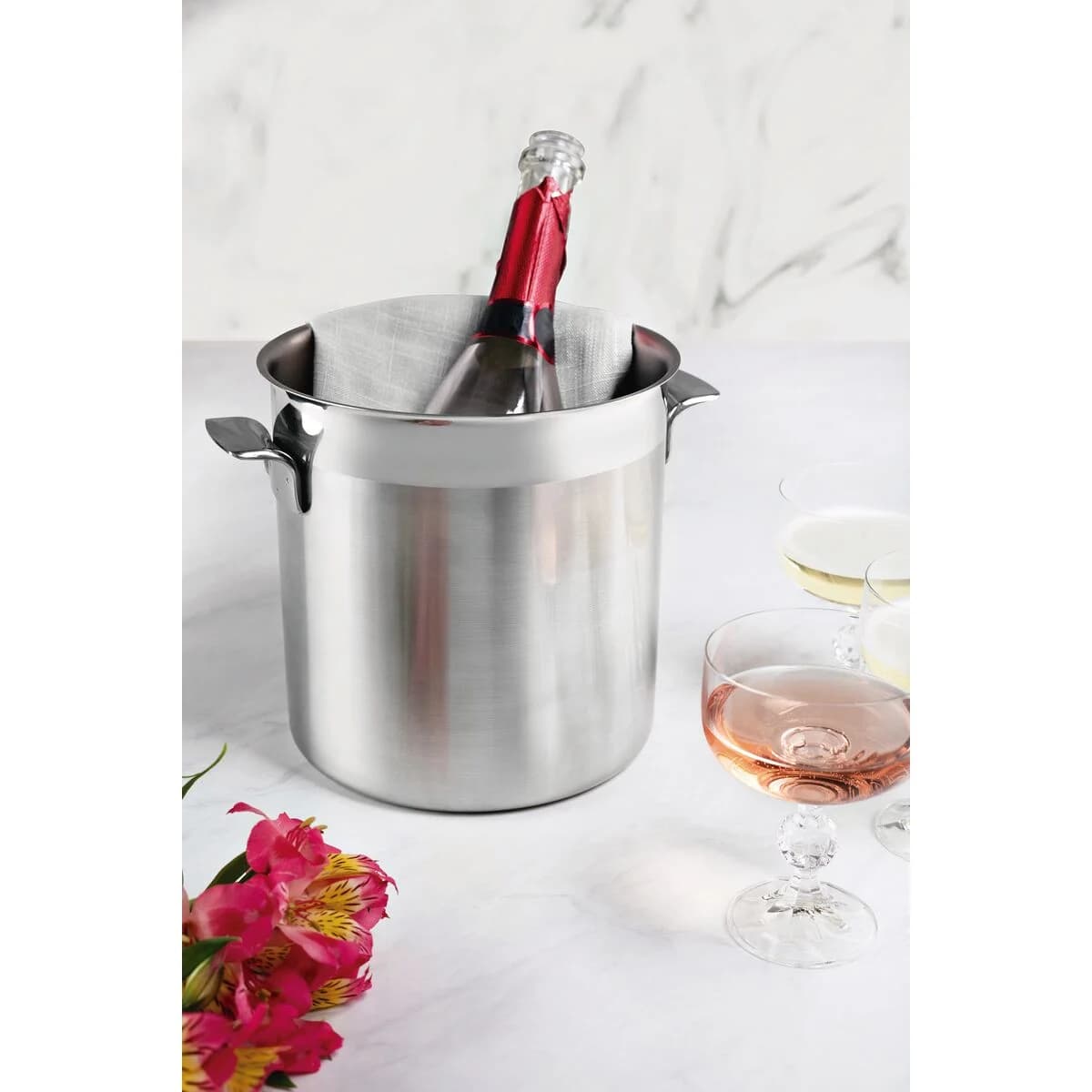 Champagnera Hielera Tramontina Cosmos Acero Inoxidable — miniatura 3