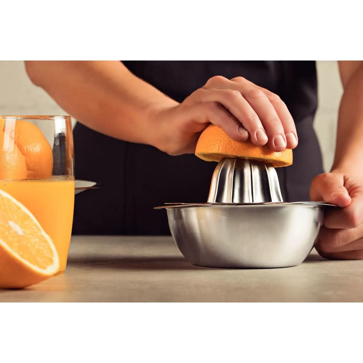 Exprimidor de Frutas Tramontina Utility Acero Inoxidable — miniatura 5