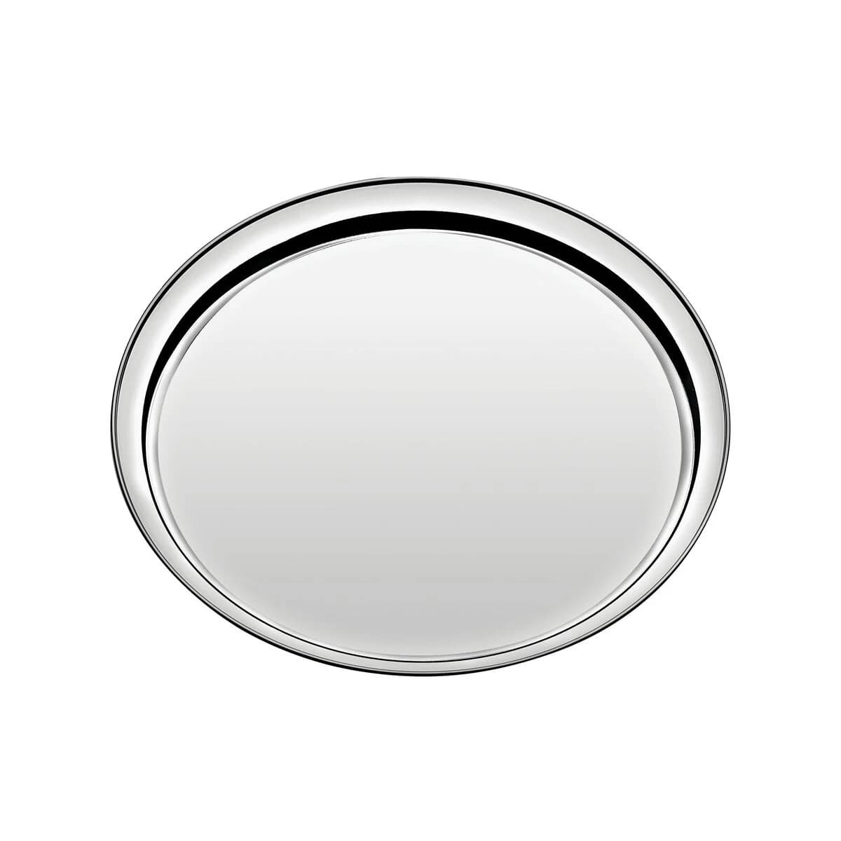 Bandeja Redonda Service Acero Inoxidable de 35 cm Tramontina — imagen 1 de 6