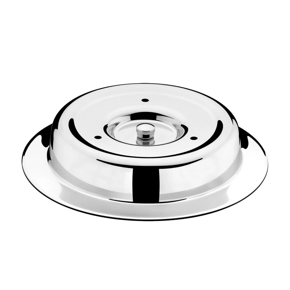 Campana Para Plato Tramontina Service Acero Inoxidable 28 cm — imagen 1 de 4