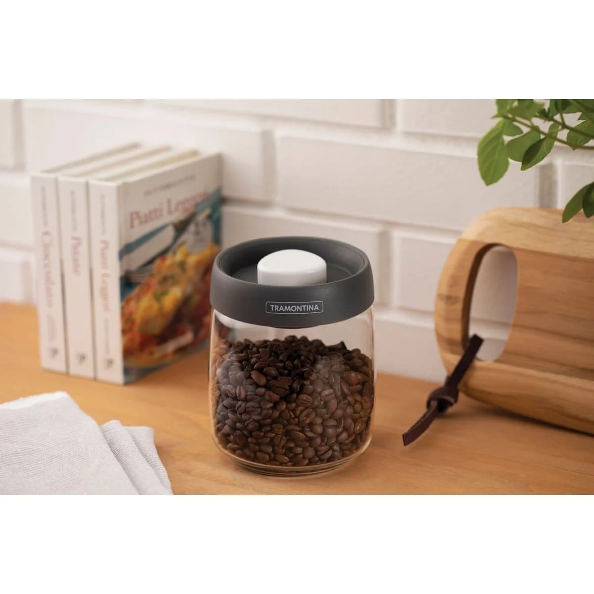 Frasco De Vidrio Tramontina Purezza Hermetico 800 Ml — miniatura 9