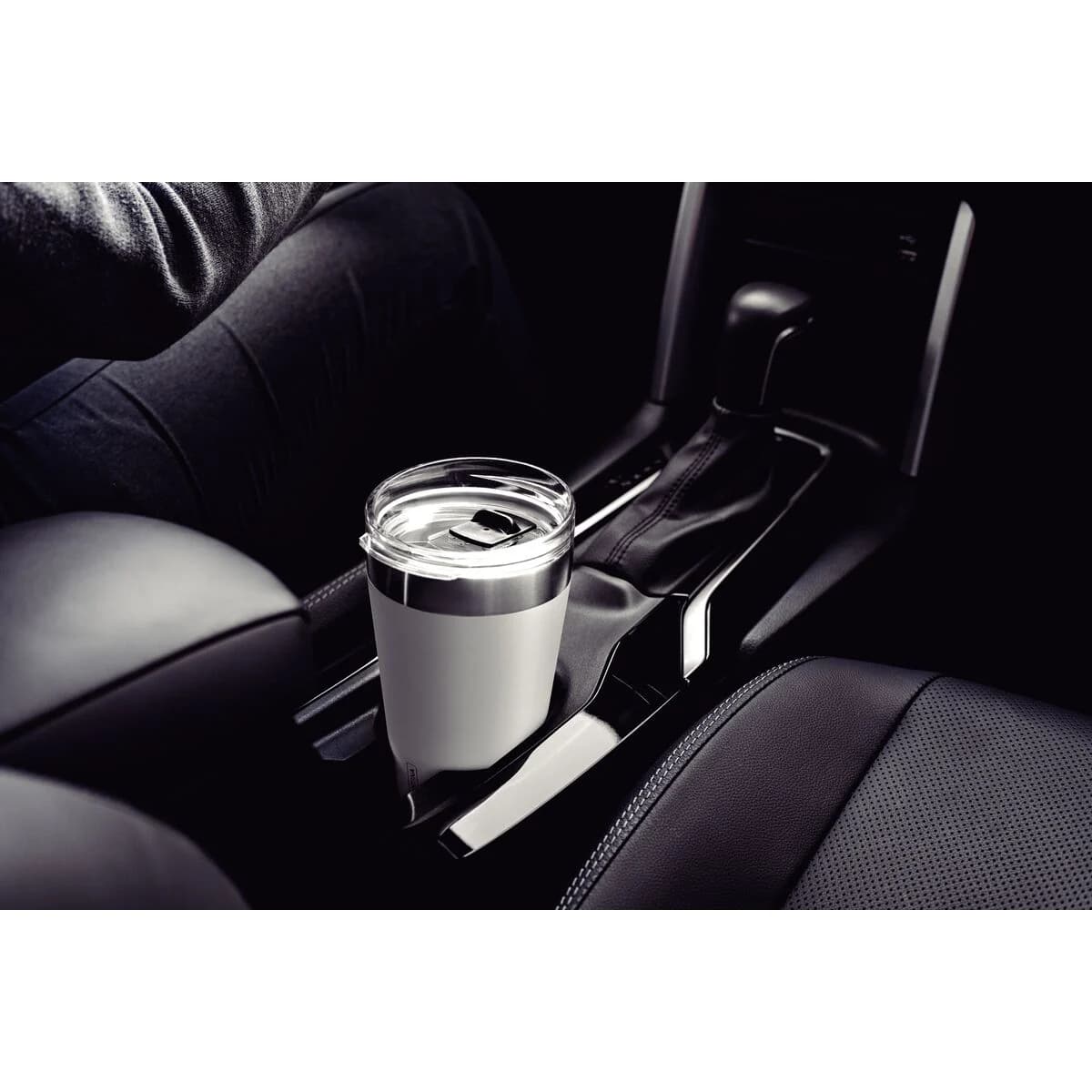 Vaso Termico Tramontina Exata Acero Inoxidable Blanco 550 ml — miniatura 3