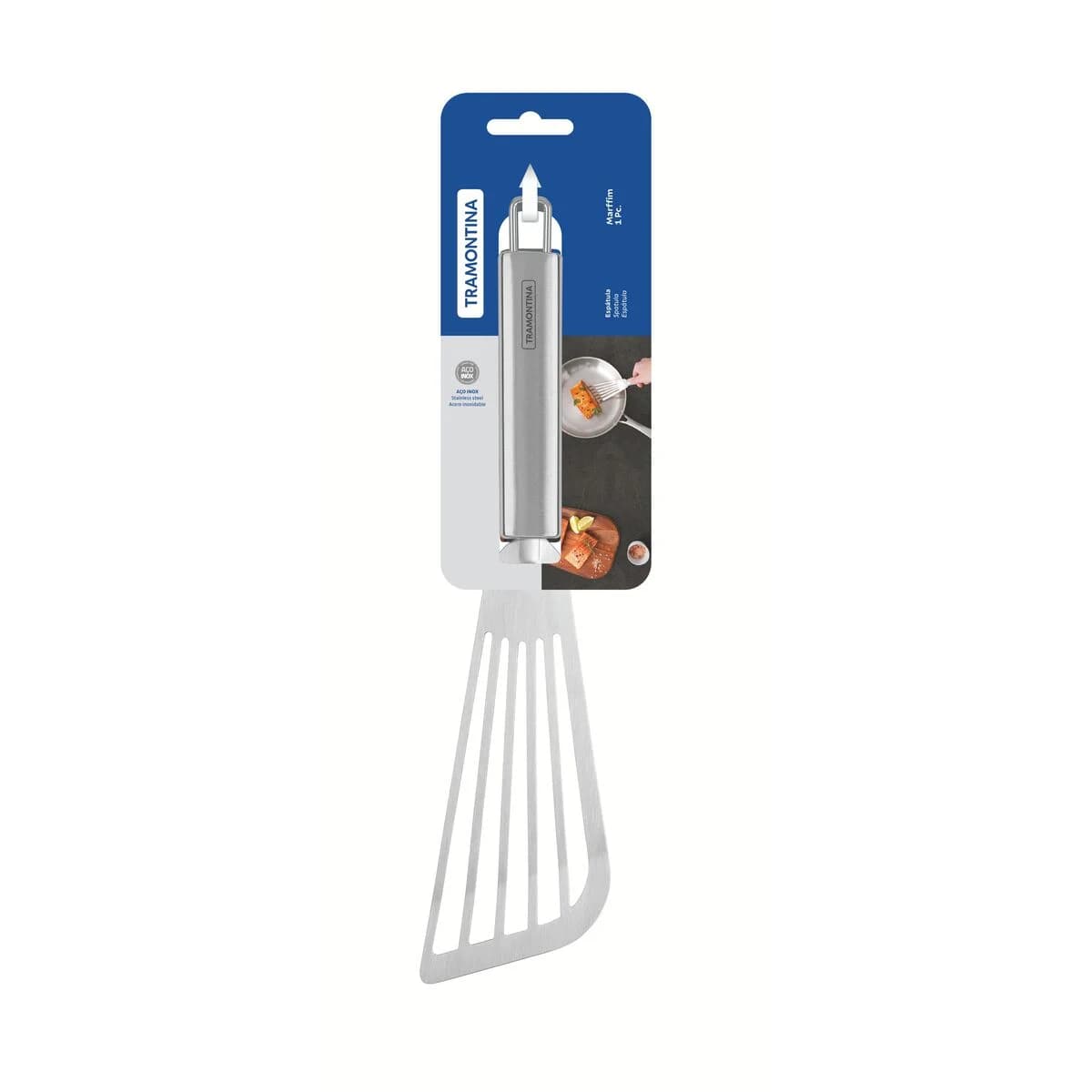 Espatula de Cocina Tramontina Acero Inoxidable Marffim — miniatura 2