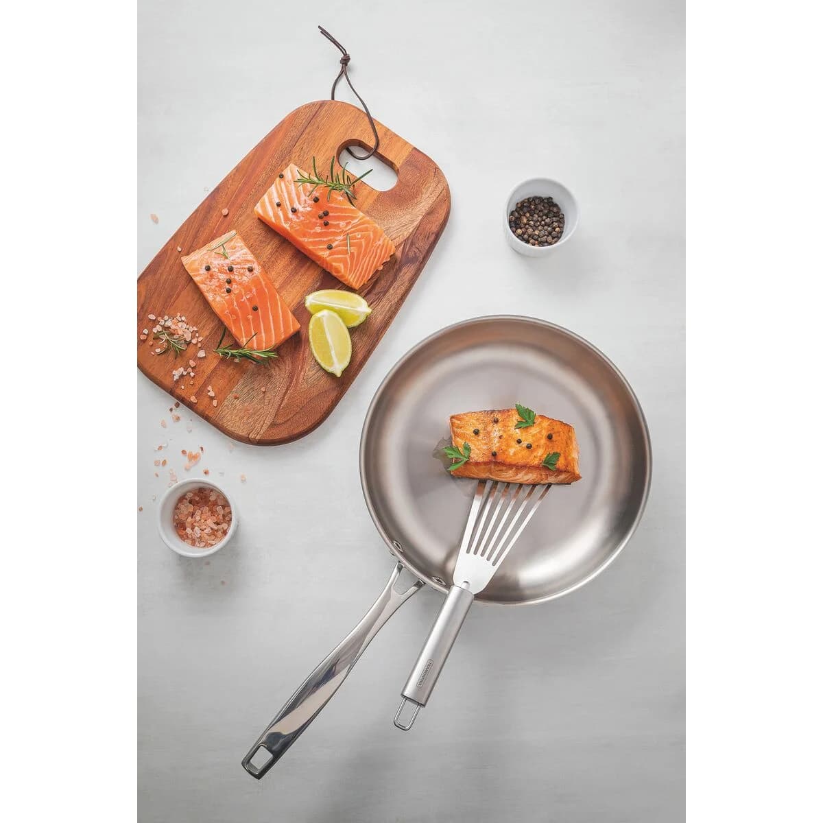 Espatula de Cocina Tramontina Acero Inoxidable Marffim — miniatura 9