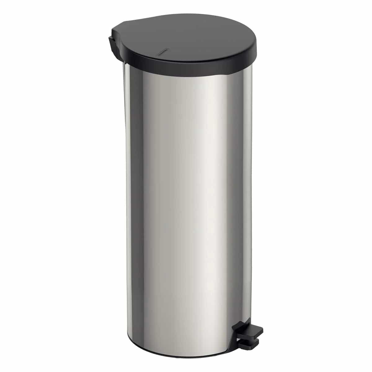 Basurero con Pedal New Tramontina Acero Inoxidable 30 Litros