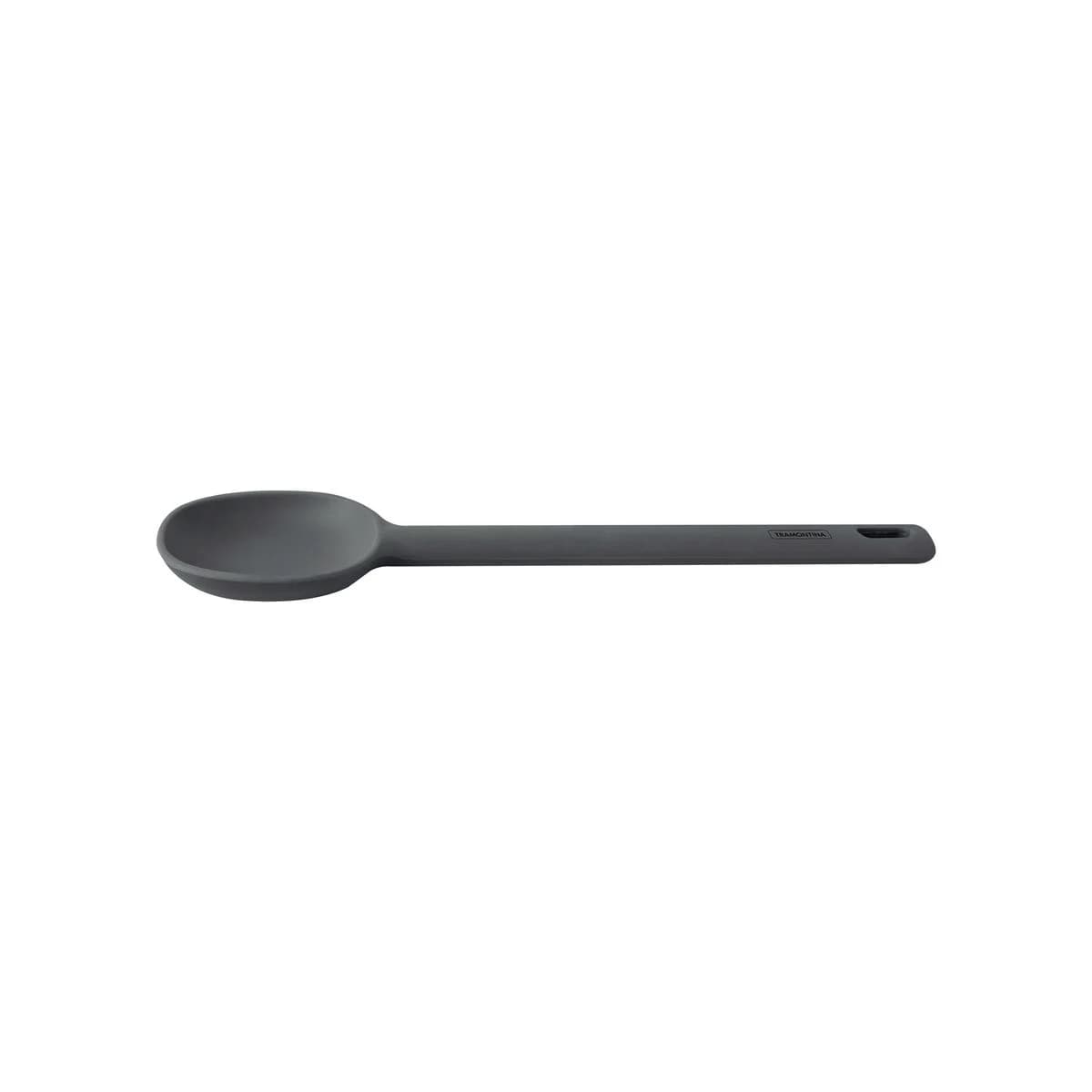 Cuchara Para Servir Tramontina Moldê De Silicona Gris 28 Cm — miniatura 3