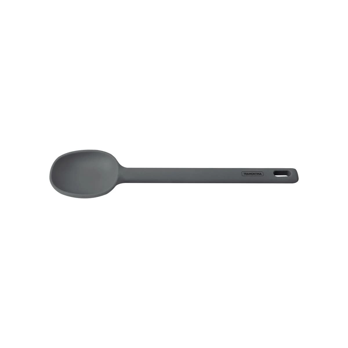 Cuchara Para Servir Tramontina Moldê De Silicona Gris 28 Cm — miniatura 4