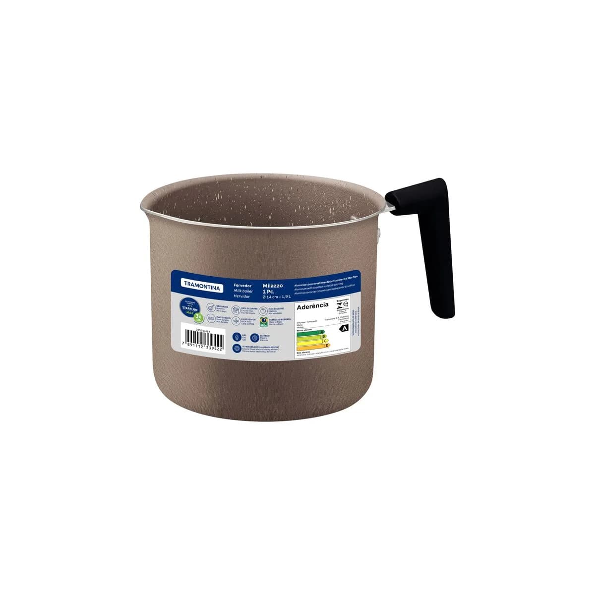Hervidor Tramontina Milazzo Antiadherente 14 Cm 1,9 Litros — imagen 1 de 6