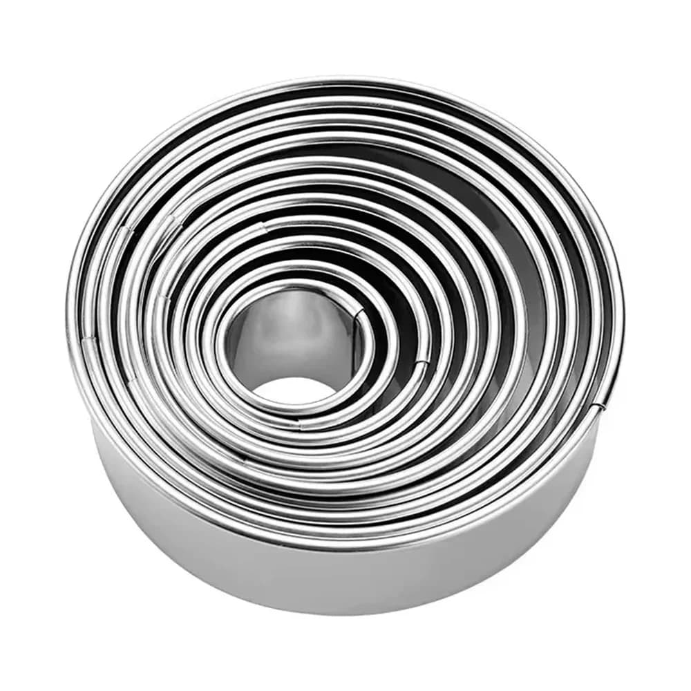 Moldes Cortantes Para Galletas Reposteria Acero X 11 Uni — imagen 1 de 3