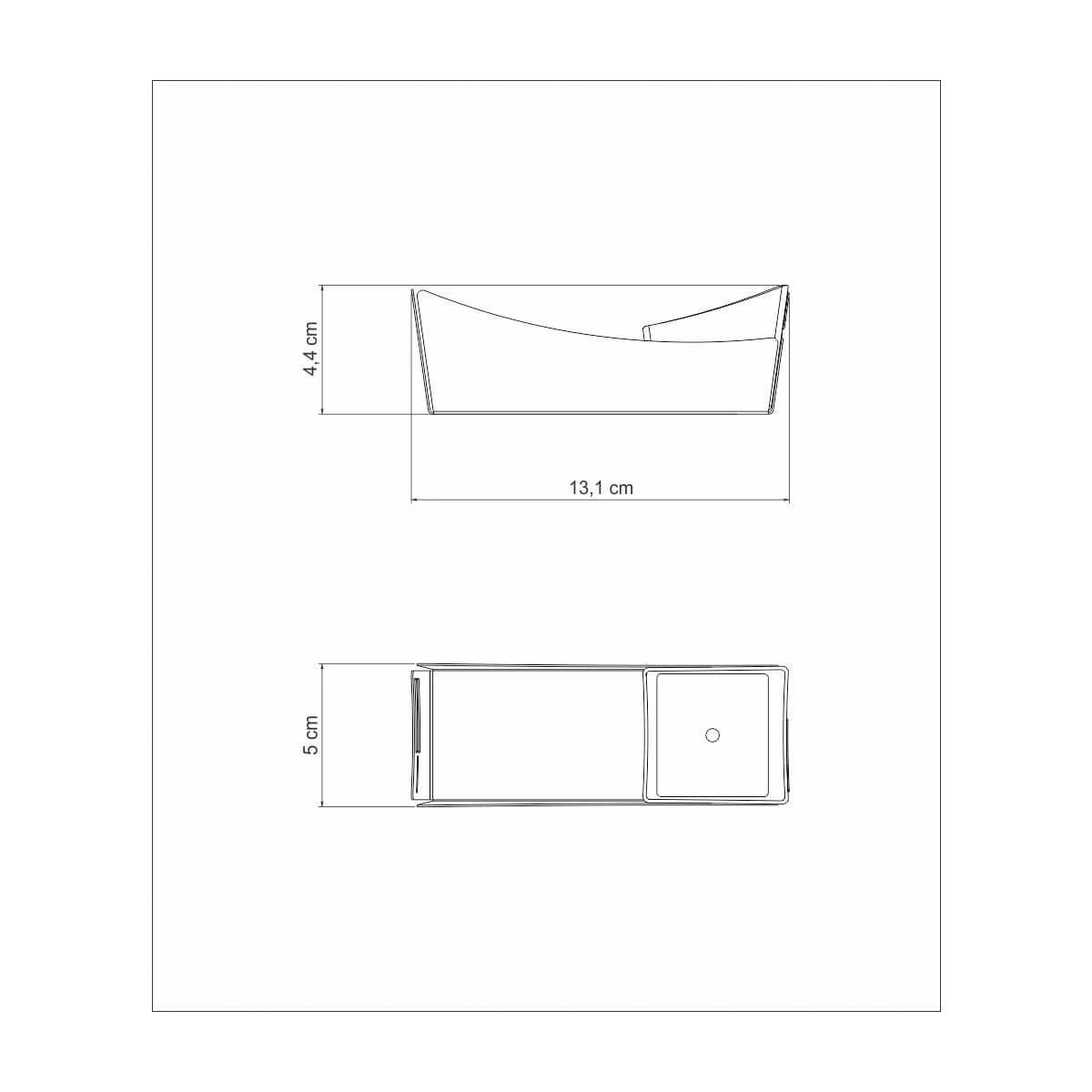Dispensador De Azucar Porta Sachet Tramontina Acero Inox — miniatura 4