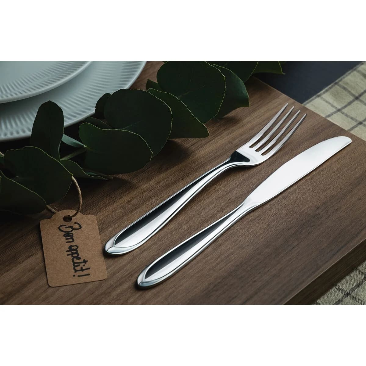 Tenedor De Mesa Tramontina Acero Inoxidable Laguna X12 Unid — miniatura 5