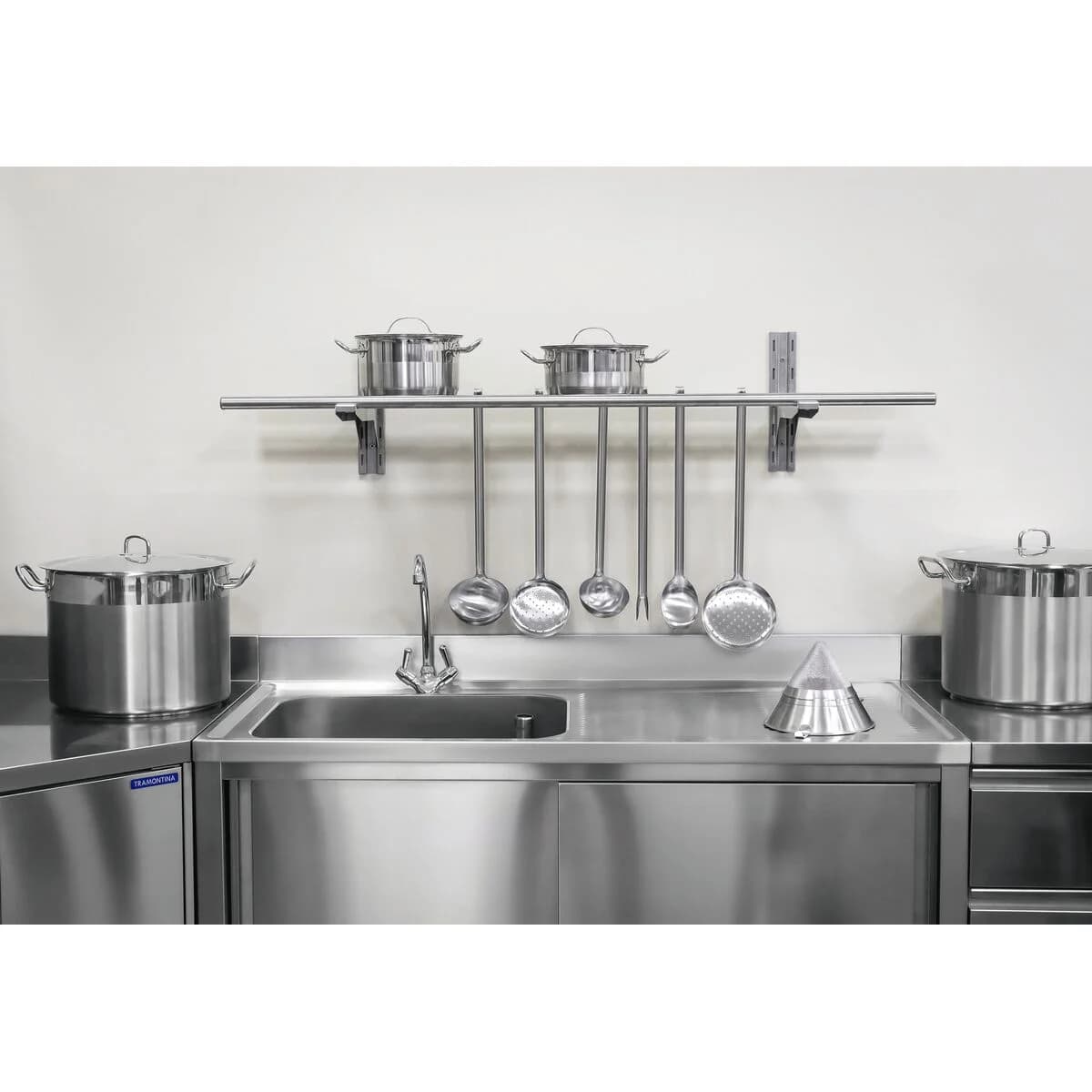 Cuchara Para Servir Tramontina Acero Inox Profesional 53 Cm — miniatura 2