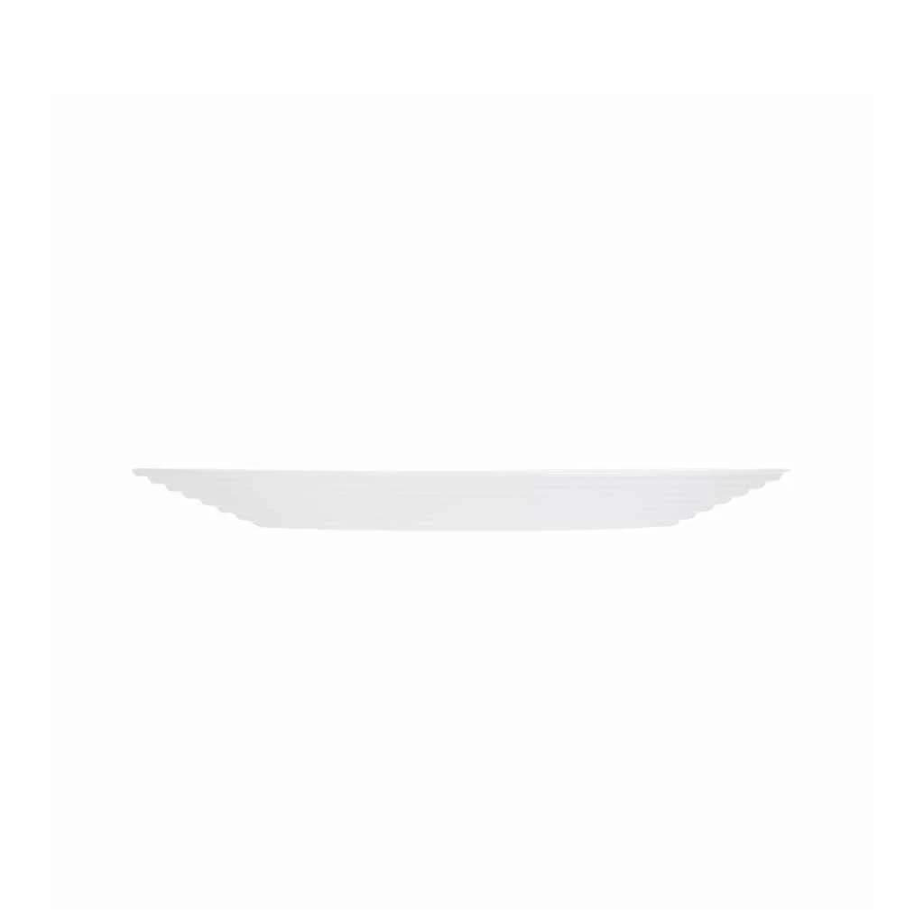 Plato De Postre Vidrio Blanco Luminarc Harena 19 Cm X6 Unid — miniatura 3