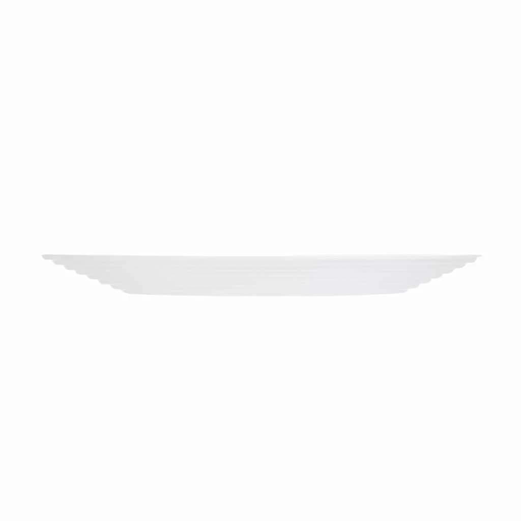 Plato Llano Vidrio Blanco Luminarc Harena 25 Cm X6 Unid — miniatura 3