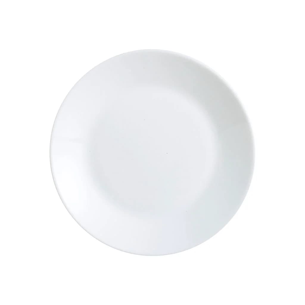 Plato De Postre Vidrio Blanco 18 Cm Luminarc Zelie X6 Unid — miniatura 2