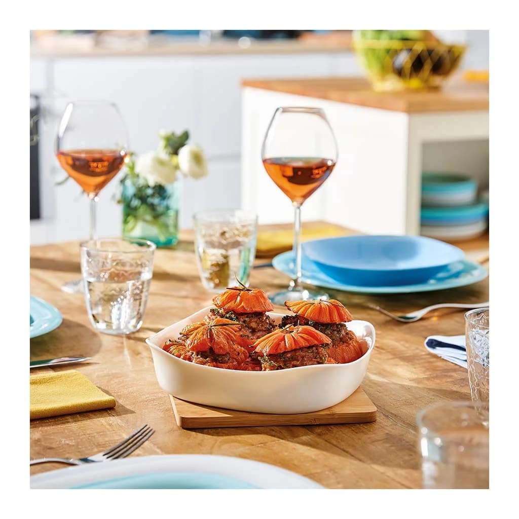 Fuente De Vidrio Cuadrada Asadera Luminarc 20 Cm Cuisine — miniatura 2