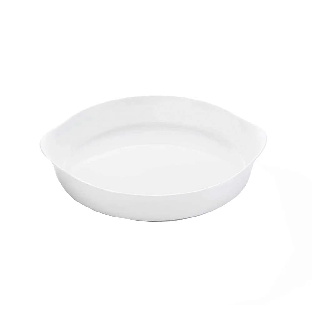 Fuente De Vidrio Asadera Luminarc Oval 28 Cm X 5 Cm Blanco — imagen 1 de 3