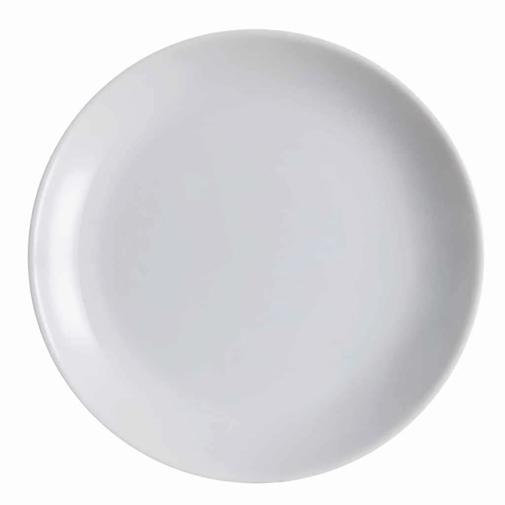 Plato Llano Vidrio 27 Cm Luminarc Granit Diwali X6 Unid — miniatura 2