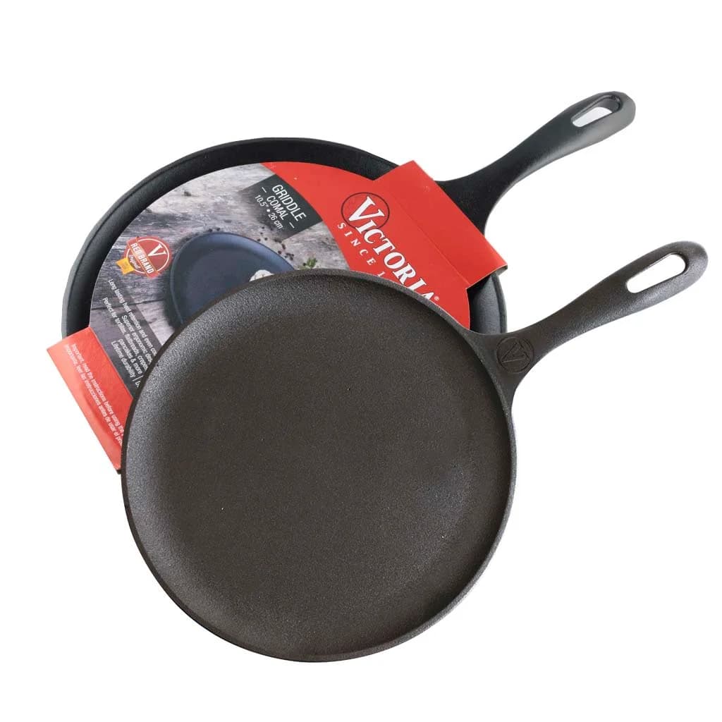 Sarten Comal Hierro Fundido Esmaltado 26.5 Cm Victoria — imagen 1 de 5