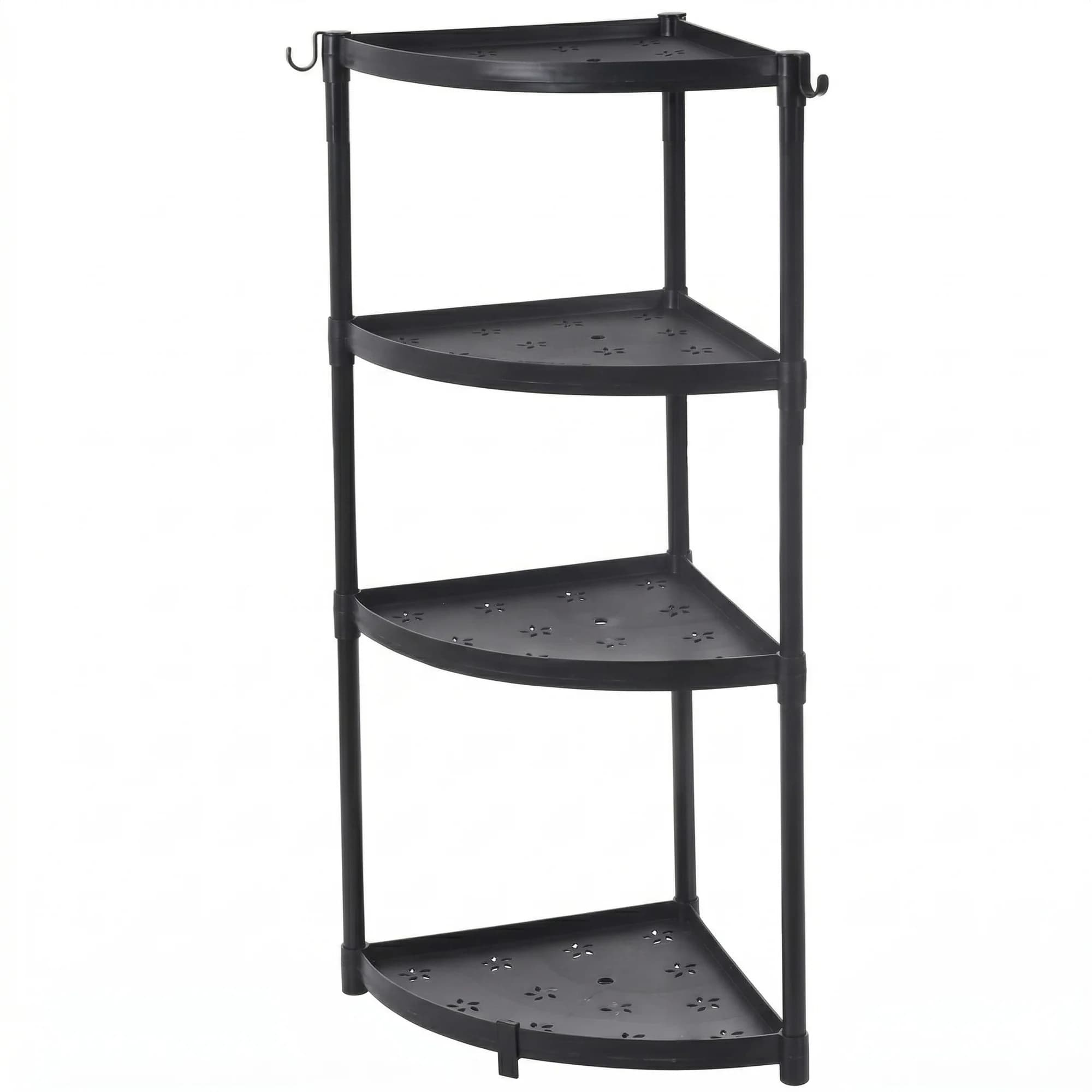 Estante Esquinero 4 Niveles Organizador Baño Cocina — imagen 1 de 3