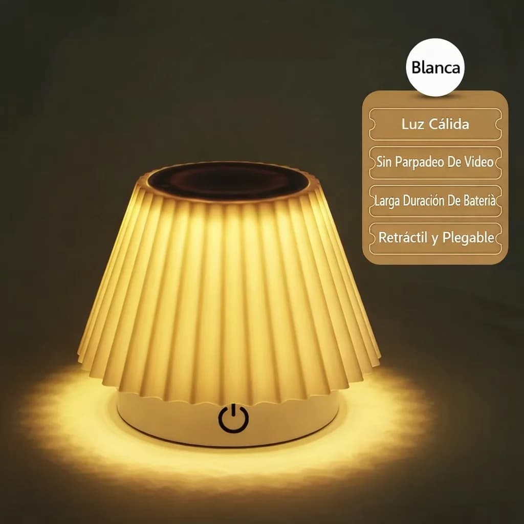Lampara Led Escritorio Recargable Usb Telescópica a Bateria — miniatura 2