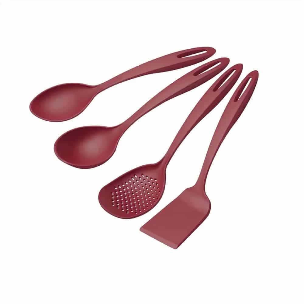 Juego de utensilios de nylon Tramontina Ability 4 piezas