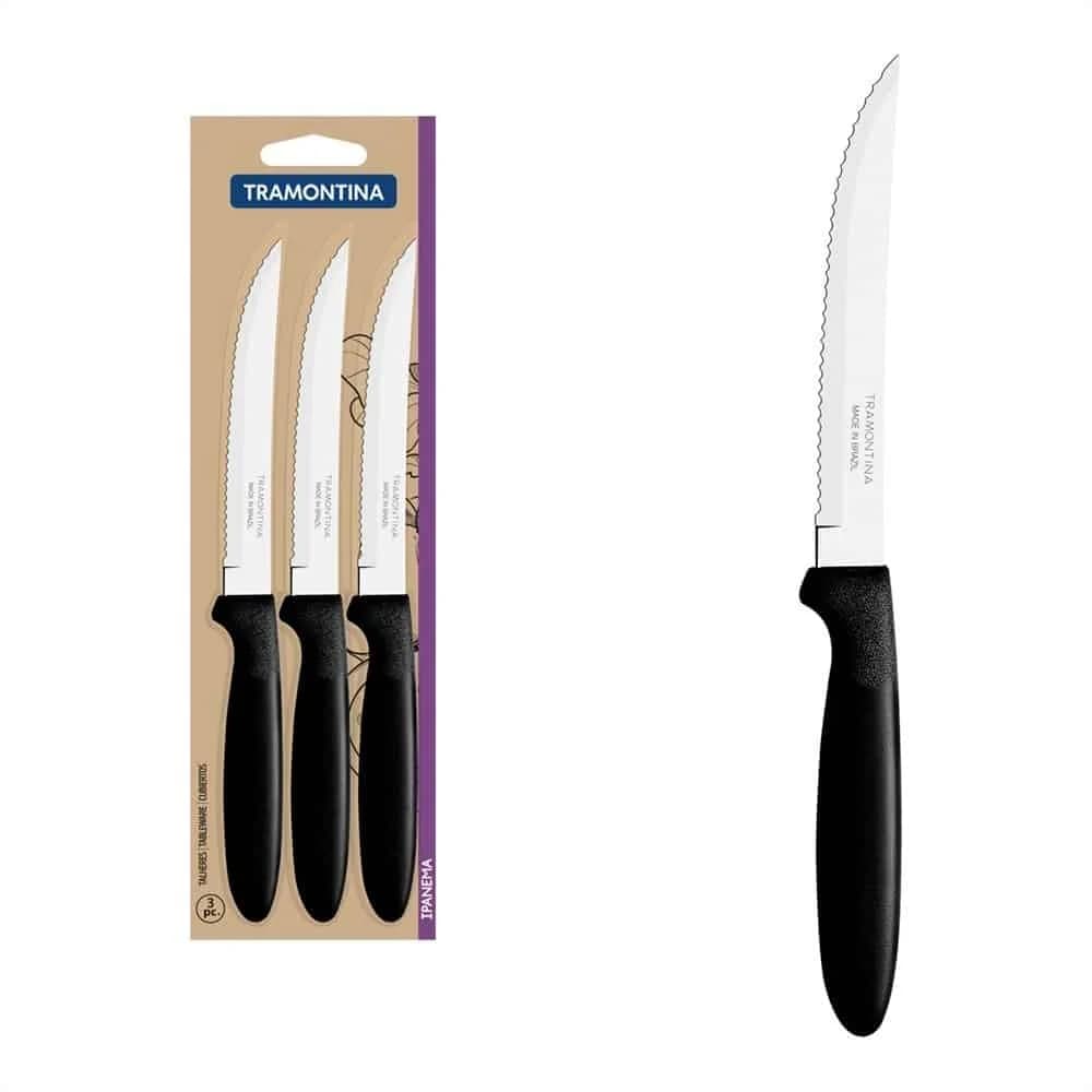 Cuchillo De Asado Ipanema X3 Unid. Tramontina — miniatura 3