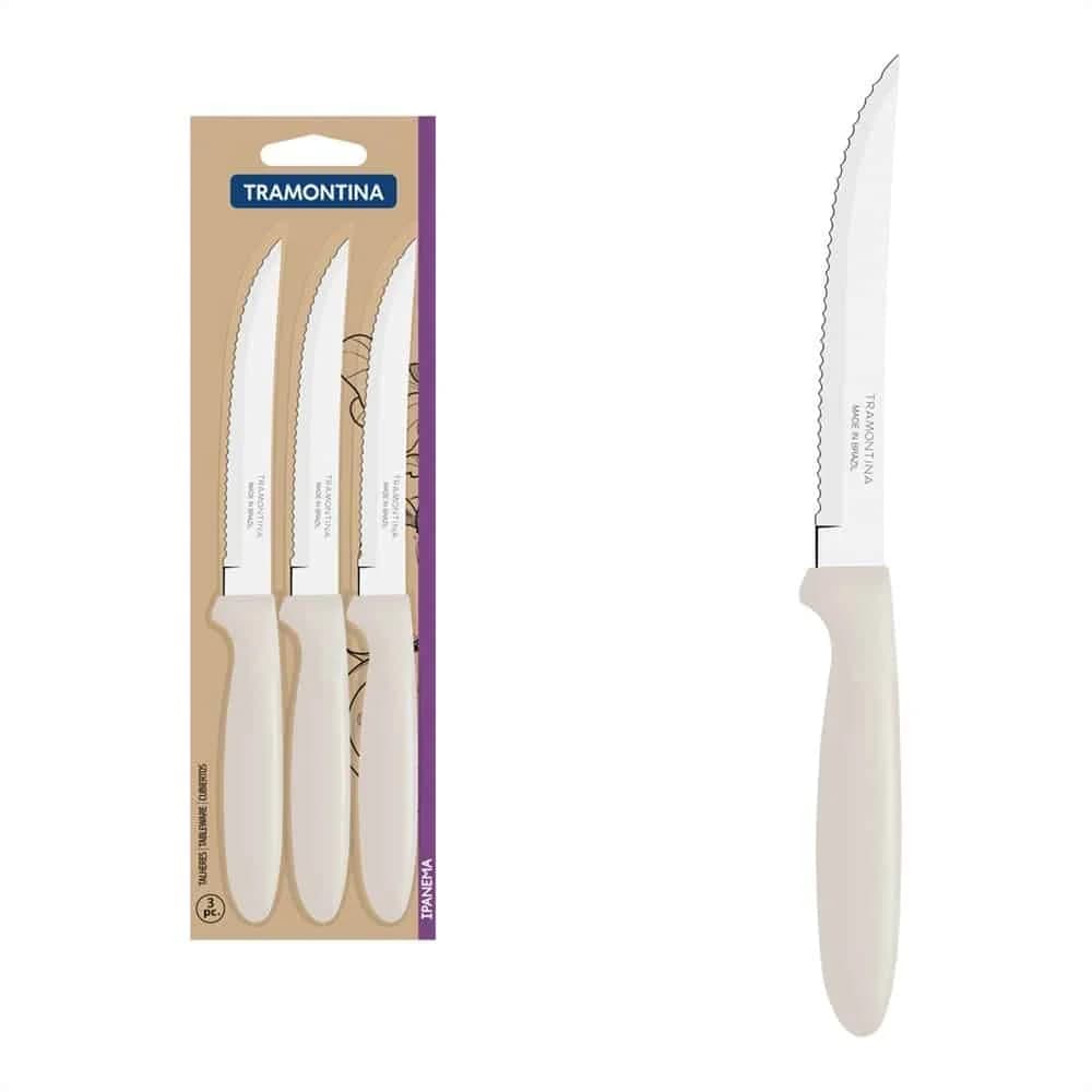 Cuchillo De Asado Ipanema X3 Unid. Tramontina — miniatura 4