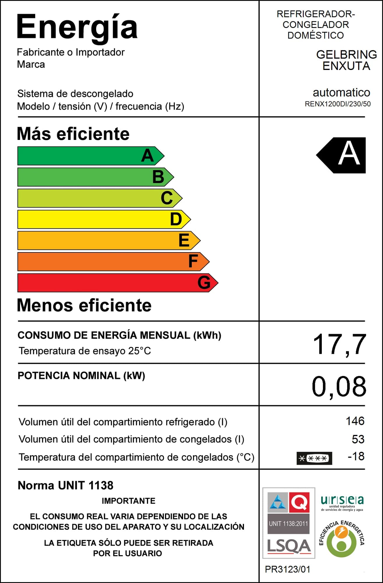 Refrigerador No Frost - Inverter — miniatura 4