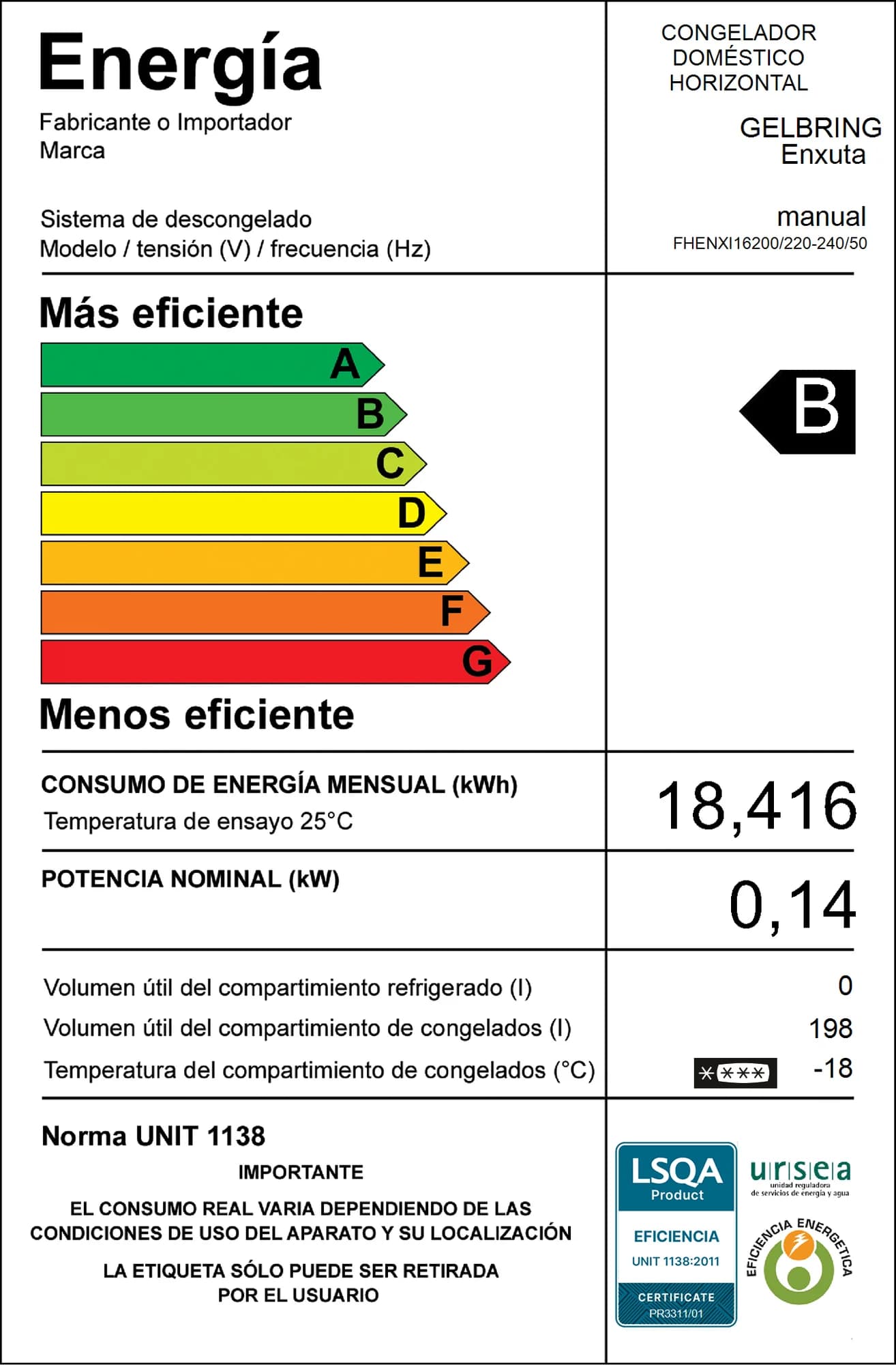 Freezer Horizontal Inverter — miniatura 3