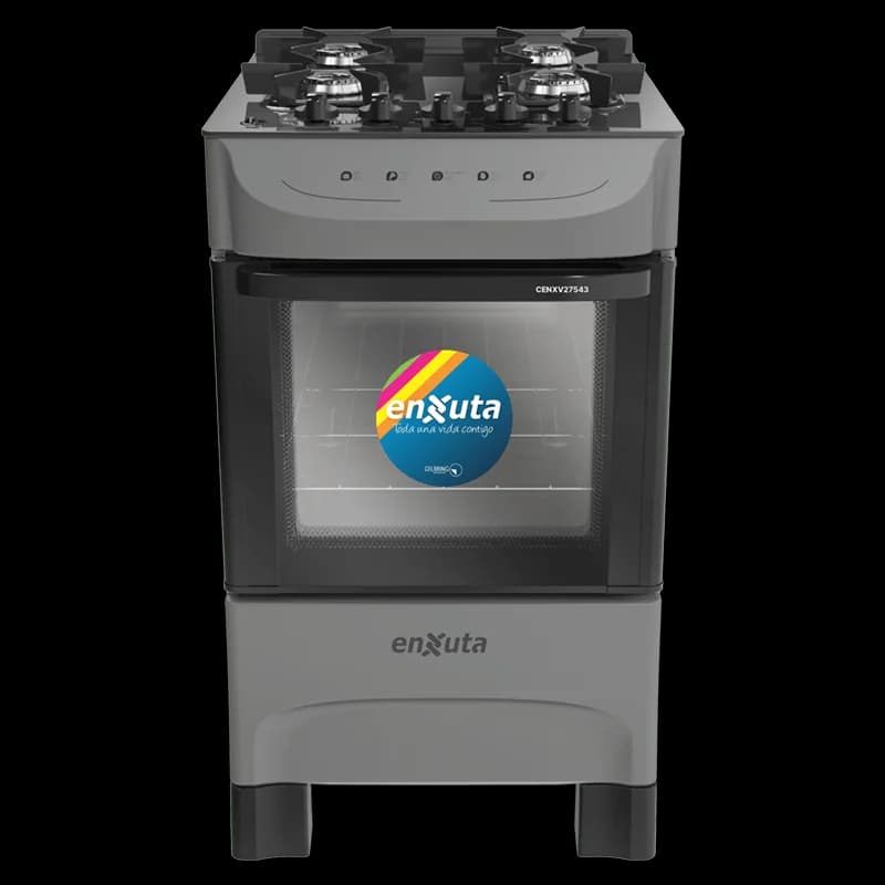 Cocina Multigas - Mesada de vidrio negro — imagen 1 de 1