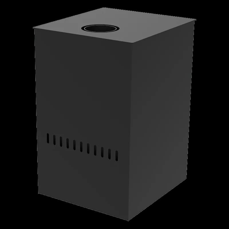 Estufa a Leña de Alto Rendimiento para 85 m3 de 9 Kw — miniatura 2