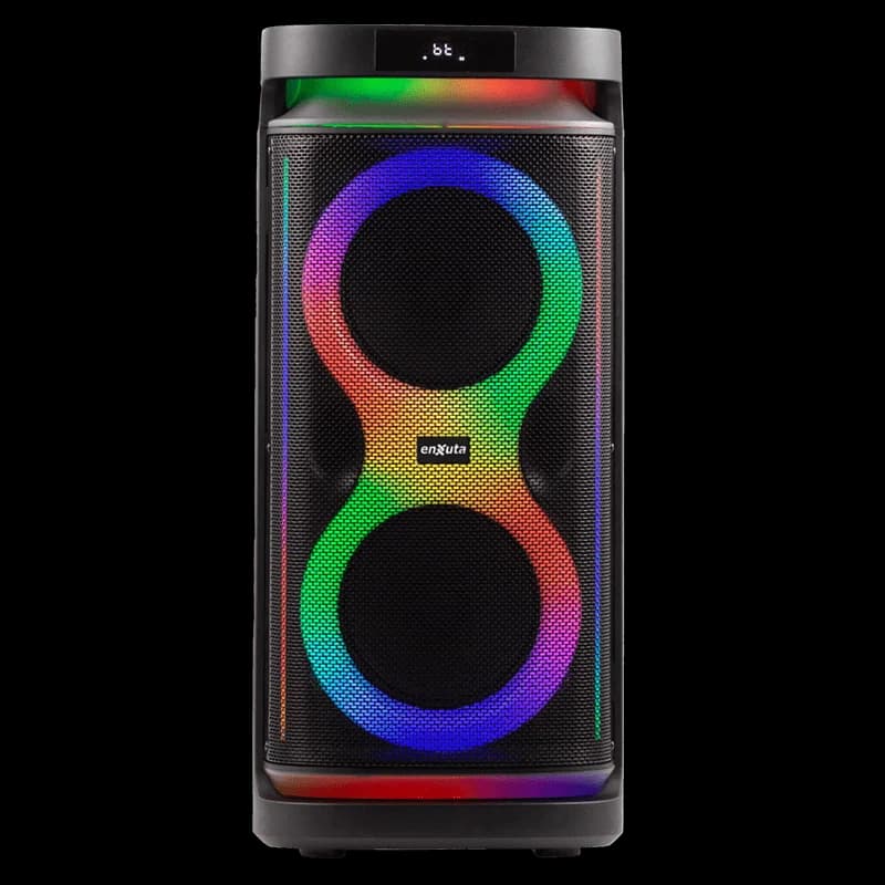 Parlante Party Box Portátil 2 x 8 Pulgadas 1.000 Watts PMPO — miniatura 5