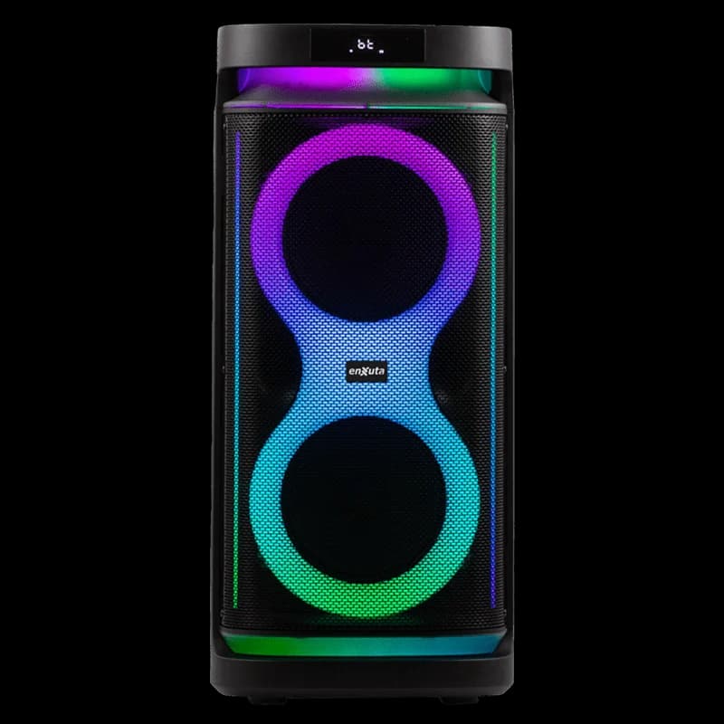 Parlante Party Box Portátil 2 x 8 Pulgadas 1.000 Watts PMPO — miniatura 7